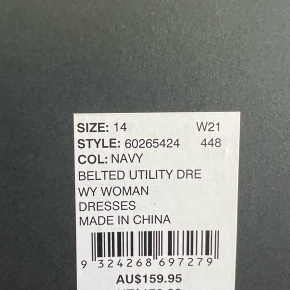 Witchery Dress Navy - Picture 5 of 5